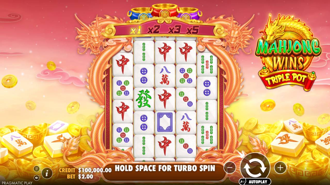 Mahjong Wins Triple Pot (Pragmatic Play) Image 2